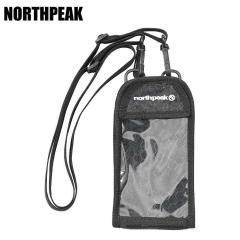NORTHPEAK �m�[�X�s�[�N INSULATION SMARTPHONE SHOULDER POUCH BK NP-5418 �p�X�P�[�X �`�P�b�g�z���_�[ �X�}�z�P�[�X