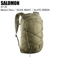 SALOMON �T������ XT 25 MARTINI OLIVE LC2857400 �o�b�N�p�b�N �����b�N �J�o�� �n�C�L���O �ʋ� �ʊw �T�����������b�N