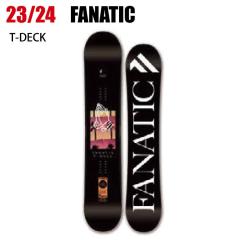 2024 FANATIC �t�@�i�e�B�b�N T-DECK BLACK �e�B�[�f�b�L  23-24  �{�[�h�� �X�m�[�{�[�h
