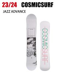 2024 COSMICSURF �R�X�~�b�N�T�[�t JAZZ ADVANCE WHITE WHITE 23-24 ���f�B�[�X �{�[�h�� �X�m�[�{�[�h