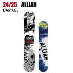 2025 ALLIAN �A���C�A�� DAMAGE �_���[�W 24-25 �{�[�h�� �X�m�[�{�[�h
