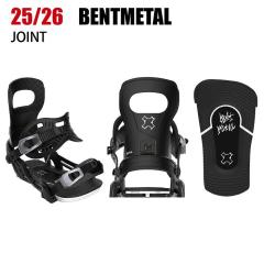 2026 BENTMETAL �x���g���^�� JOINT �W���C���g BLACK 25-26 �X�m�[�{�[�h �r���f�B���O �o�C���f�B���O