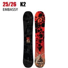 2026 K2 �P�[�c�[ EMBASSY �G���o�V�[ 25-26 �{�[�h�� �X�m�[�{�[�h