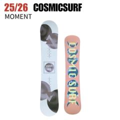 2026 COSMICSURF �R�X�~�b�N�T�[�t MOMENT WHITE ���[�����g 25-26 ���f�B�[�X �{�[�h�� �X�m�[�{�[�h