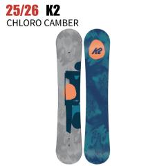2026 K2 �P�[�c�[ CHLORO CAMBER �N���� 25-26 ���f�B�[�X �{�[�h�� �X�m�[�{�[�h