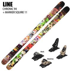 �����f�� [�X�L�[2�_�Z�b�g]���C�� �X�L�[�� 2025 LINE CHRONIC 94 + 25 MARKER SQUIRE 11 100mm �r���f�B���O�Z�b�g 24-25