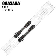 オガサカ(OGASAKA)ジュニア キッズ スキー板セット ビンディングセット