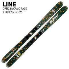 �����f��[�X�L�[2�_�Z�b�g]���C�� �X�L�[�� 2025 LINE OPTIC 88 CAMO PACK CAMO + LOOK XPRESS 10 GW �����\�r���f�B���O�Z�b�g 24-25