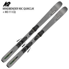 �P�[�c�[ �X�L�[�� 2026 K2 MINDBENDER 90C QUIKCLIK + M3 11 CQ �}�C���h�x���_�[ �r���f�B���O�Z�b�g 25-26