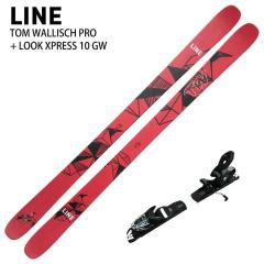 �����f�� [�X�L�[2�_�Z�b�g] ���C�� �X�L�[�� 2025 LINE TOM WALLISCH PRO + LOOK XPRESS 10 GW �u�[�c�T�C�Y�����\ �r���f�B���O�Z�b