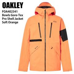 OAKLEY �I�[�N���[ FOA402341 BOWLS GORE-TEX PRO SHELL JACKET SOFT ORANGE 23-24 �{�[�h�E�F�A �����Y �W���P�b�g �X�L�[ �X�m�[�{�[�h