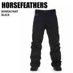 HORSEFEATHERS �z�[�X�t�F�U�[�Y ROWEN PANT BLACK 25-26 �{�[�h�E�F�A �����Y �p���c �X�m�[�{�[�h �X�m�{ �X�L�[