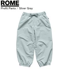 ROME ���[�� Profit Pants �v���t�B�b�g�p���c SILVER GRAY �p���c �X�m�[�{�[�h�E�F�A ���[���E�F�A ROME�E�F�A 25-26���f��