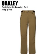 OAKLEY �I�[�N���[ FOA403445 BEST CEDAR RC INSULATED PANT ARMY GREEN �X�L�[ �X�m�[�{�[�h �E�F�A �p���c �I�[�N���[�E�F�A