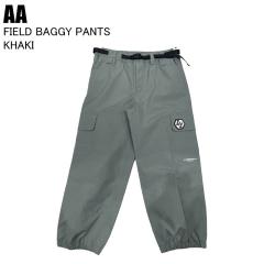 AA �_�u���G�[ 72125336 FIELD BAGGY PANTS �t�B�[���h�o�M�[�p���c KHAKI �X�m�[�{�[�h �E�F�A �p���c AA�E�F�A 25-26���f��