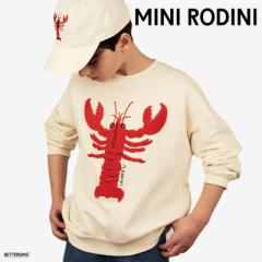 XEFbg LbY ~jfB[j uX^[ hJ LOBSTER EMBROIDERED SWEATSHIR 92-104cm yKiz mini rodini