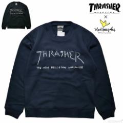 yAEgbgzT XbV[~}[NSUX yKiz THRASHER NEW RELIGION WORLDWIDE CREW SWEAT N[XEFbg 