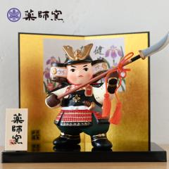 端午の節句・つるし飾り】華やぎ端午つるし飾り（傘付・金太郎）木製