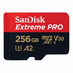 y[ցzTfBXN Extreme PRO microSDXC J[h 256GB SDJ[hϊA_v^[t SDSQXCD-256G-GN6MAyCOpbP[Wz