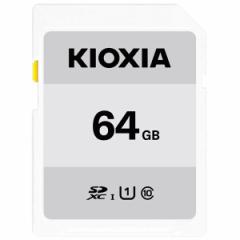 y[ցzLINVA KIOXIA EXCERIA BASIC SDHC/SDXC UHS-I J[h 64GB KSDB-A064GyJAN:4582563851337z