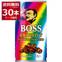 �ʃR�[�q�[ ���� �������� �T���g���[ �{�X BOSS ���C���{�[�}�E���e���u�����h 185ml�~30�{(1�P�[�X)[�����������ꕔ�n��͏���]