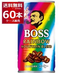 �ʃR�[�q�[ ���� �������� �T���g���[ �{�X BOSS ���C���{�[�}�E���e���u�����h 185ml�~60�{(2�P�[�X)[�����������ꕔ�n��͏���]