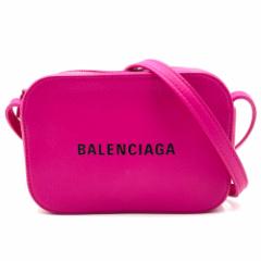 BALENCIAGA バレンシアガ ショルダーバッグ エブリデイ カメラバッグXSサイズ 肩掛け 斜め掛け ロゴ かばん 鞄 552372 レザー    ピンク