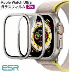 ESR Apple Watch Ultra 2 / Ultra 1 (2023/2022) KXtB 49mm p yXeXX`[t[+KXtB ̌^z 