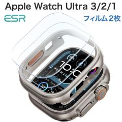 ESR Apple Watch Ultra 3/Ultra 2/Ultra 1(49mm) �P�[�X �ی�J�o�[ �����K���X�t�B���� 2���� Armorite Series �A�b�v���E�H�b�`�J�o
