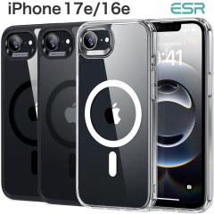 ESR iPhone 17e 16e �P�[�X�y3�{�ČRMIL�K�i�EMagSafe�Ή��ziPhone16e�P�[�X ���ϖh�~ �ϏՌ� �ČRMIL�K�i�F�� �ő�7�{�̎��̓��b�N ���C