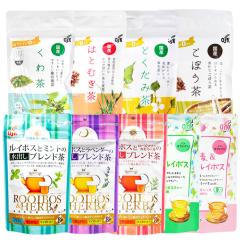 OSK 選べる 健康茶8種から3袋 ティーバッグ ルイボス ミント ラベンダー はと麦 玄米 桑茶 どくだみ茶 ごぼう茶 メール便 送料無料