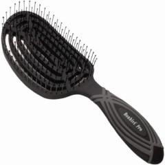 �������� NuWay �u���V DoubleC Pro �j���[�E�F�C 4Hair C Brush �t�H�[�w�A �V�[�u���b�V�� �u���b�N