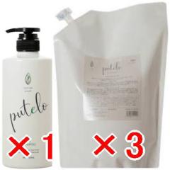 �������� ���K�i�̔����i �v�e�� putelo �^ �v�e�� AR �V�����v�[ 700mL 1�� 1500ml�l�� 3��?�Z�b�g �^ �X�J���v