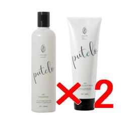 �v�e�� putelo �^ �v�e�� AR �V�����v�[ 300ml �{ �w�A���X�J���v�p�b�N 240g�y2�Z�b�g�z�^ �V�����v�[ �g���[�g�����g �Z�b�g