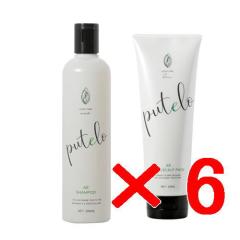 �v�e�� putelo �^ �v�e�� AR �V�����v�[ 300ml �{ �w�A���X�J���v�p�b�N 240g�y6�Z�b�g�z�^ �V�����v�[ �g���[�g�����g �Z�b�g