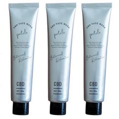 ���K�i�̔����i �v�e�� putelo CBD �t�F�C�X�E�H�b�V�� 150mL 3�Z�b�g �X�L���P�A �����b�N�X�A��痿�B���t�H�[��