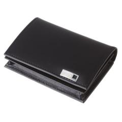  Aaron Irvin �A�[�����E�A�[���B�� Leather Accessory �J�[�h�P�[�X ���h���� �{�v �u���b�N AA-NCCW