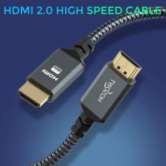 HDMI P[u5m/10m HDMI 2.0 4K/60Hz 2160p 1080p 3D HDCP 2.2 ARC Ki ґgiC Nintendo Switch PS5 PS3 PS4 PC vWFN^[
