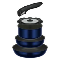 �T�[���X THERMOS  �����̂Ƃ��t���C�p��5�_�Z�b�gEA �K�X�ΐ�p �f�B�[�v�u���[ KSE-5A DPBL �t���C�p���Z�b�g