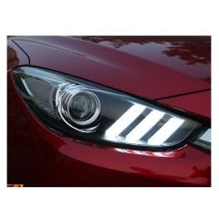 適用: MAZDA3 ヘッドライト 2017-2019 MAZDA3 アクセラ LED ヘッド