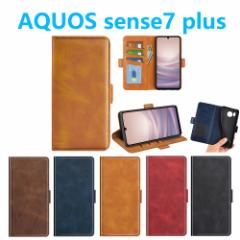 AQUOS sense7 plus ANIX ZXZuvX 蒠^ PUU[ یP[X A208SH Leather Case J[h[ X^h@\ TPUX}zJ