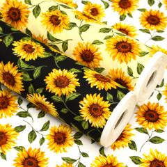 �y10cm�P�ʉ��i�z���A���ȂЂ܂�� �T���t�����[ sun flower �ԕ� �V�[�`���O ��100�� ���n ��110cm�� 38149-1 ���{�� �䂤�p�P�b�g2.5��