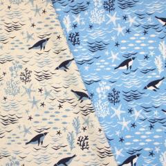 �y10cm�P�ʉ��i�z in to the sea �y���M�� �C�̒� simple resort �V�[�`���O ��100�� ���n �z ��110cm�� KOKKA YG-91110-1 �������w �䂤