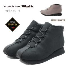 madras Walk �}�h���X �E�H�[�N ���f�B�[�X �u�[�c MWL 2042 GORE-TEX �S�A�e�b�N�X �V���[�g �h�� �h�� �C �� �u���b�N �O���[