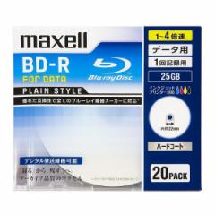 maxell f[^p BD-R 25GB 4{Ή v^u zCg 20 BR25PPLWPB.20S