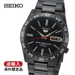 セイコー5 自動巻き腕時計 (ブラックタイプ) - SEIKO 海外 逆輸入 自動