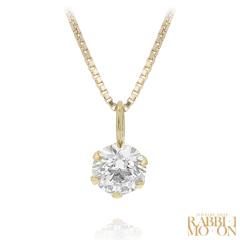 {OE _Ch lbNX SOLITAIRE PENDANT 0.50ct CG[S[h k18 { WG[ ANZT[ v[g _