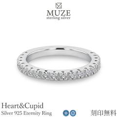 MUZE JEWELRY ���a-1.1mm�~20��(0.12ct����)SV925 �v���`�i�d�グ �d�˕t�� �G���Q�[�W�����O �G�^�j�e�B�����O �����w�� �n�[�g�L���[�s