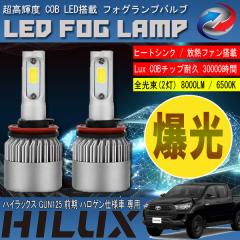 �n�C���b�N�X GUN125 �O�� LED �t�H�O�����v 6500L 8000LM �A���~�q�[�g�V���N ��p�t�@������ IP65�h��