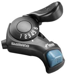SHIMANO �V�}�m �T���V�t�^�[�v���X SL-TX30 �E�p6�i ESLTX30R6AT TOURNEY �E�V�t�e�B���O���o�[ ���]�ԗp �ȈՕ